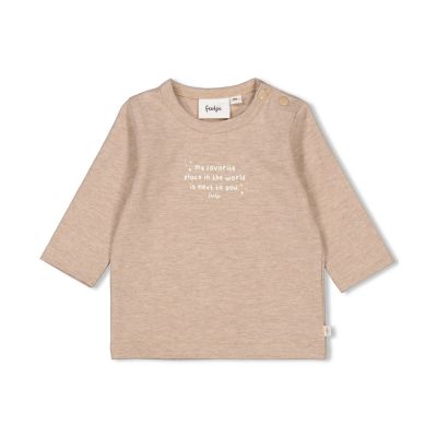 Feetje The Magic is in You T-Shirt - Taupe Melange
