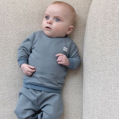 Feetje Pyjama Wafel Ijs Blauw 74